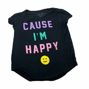 Harper & Elliot “Cause I’m Happy” Graphic Tee Med